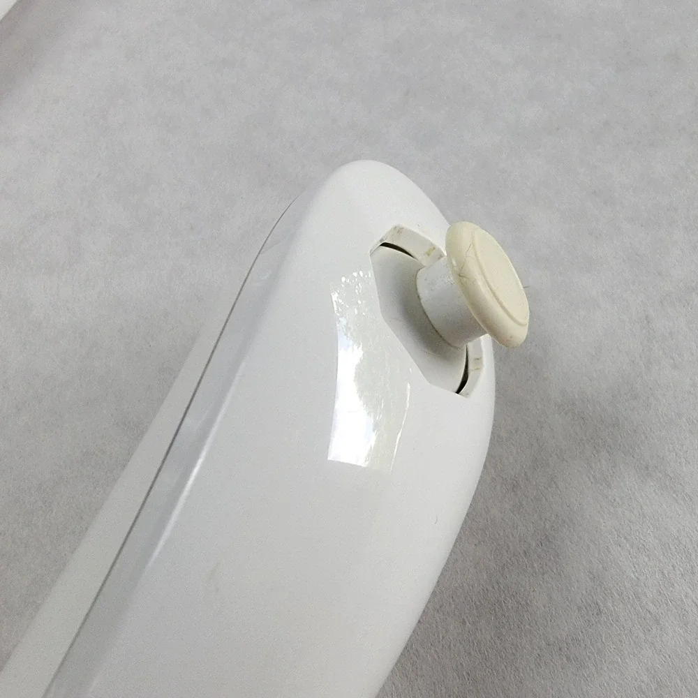 Nintendo Wii Accessory Bundle White Wii Wheel RVL-024 and 2 Nunchucks RVL-004